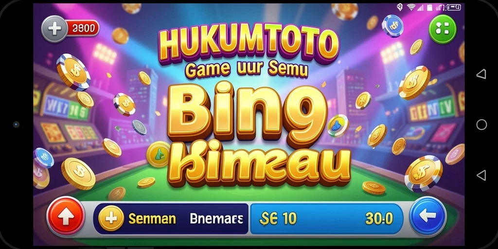 Tampilan seru dengan gameplay Bingo yang memukau.