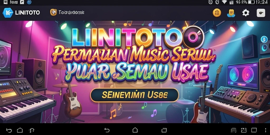 Tampilan gameplay LINITOTO yang menarik dan interaktif.