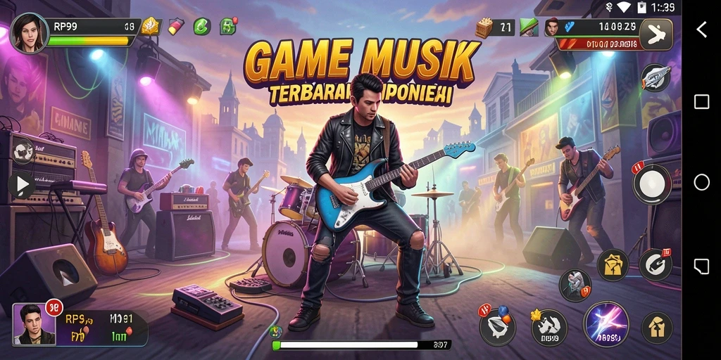Gameplay seru RP99 dengan berbagai lagu menarik.