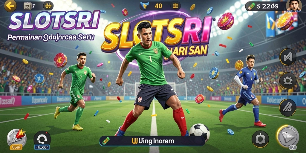 Tampilan gameplay SLOTSRI yang mengasyikkan dan kompetitif.