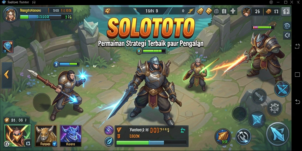 Tampilan gameplay menarik dari SOLOTOTO dengan elemen strategi yang mendalam.