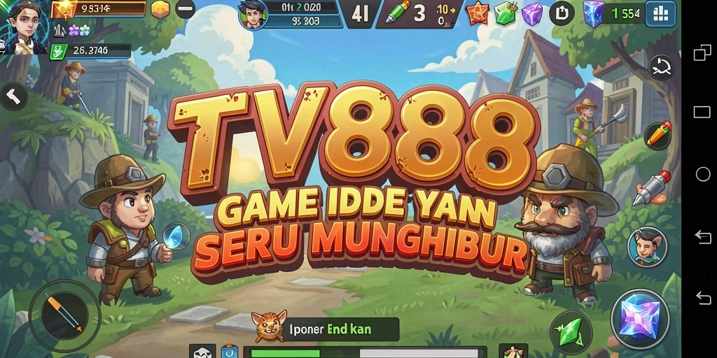 Gameplay seru dan menegangkan dalam TV888.
