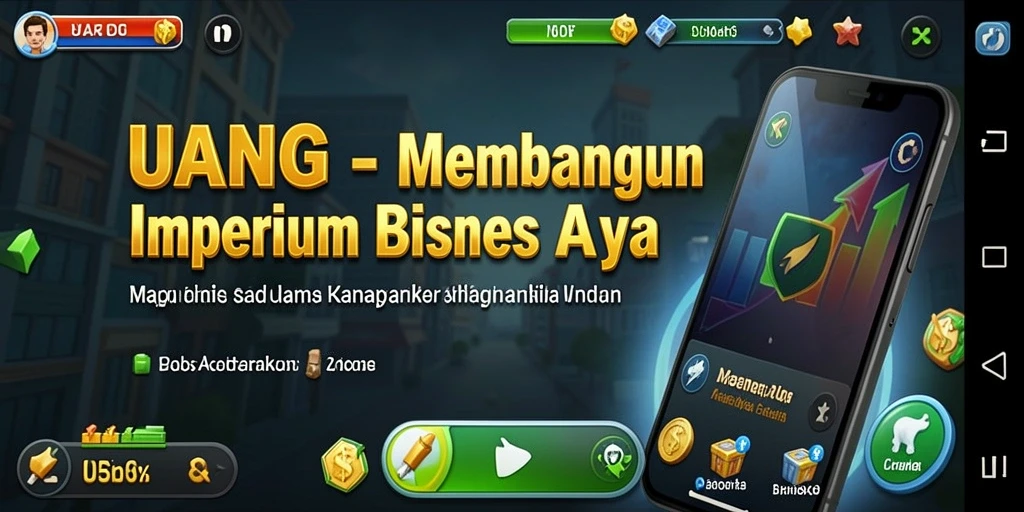 Tampilan gameplay yang menarik dari permainan Tycoon UANG.
