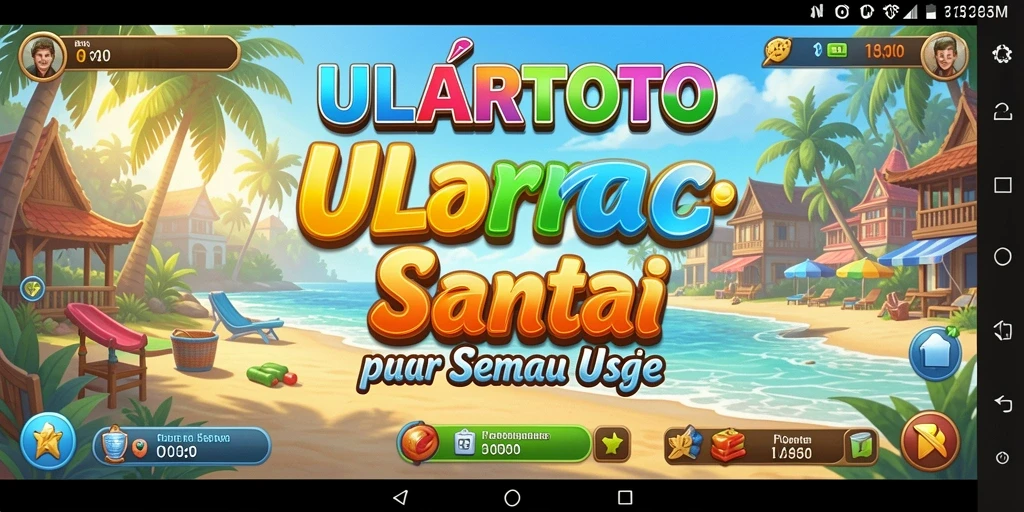 Tampilan menarik dari gameplay ULARTOTO yang mengasyikkan.